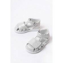 Ilkadım - Bebek Hakiki Deri Ortopedik Sandalet