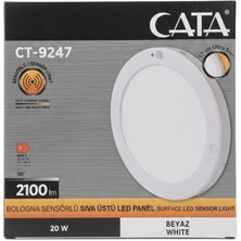 Cata Sensörlü Sıva Üstü LED Panel