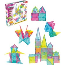 Veyla Style Kristal Puzzle 200 Parça Zeka Geliştirici ve Eğitici Geometrik Şekiller - Mıknatıssız