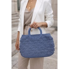 Çağ Moda Aksesuar El Yapımı Örgü Çanta
