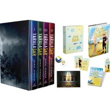 Ephesus Yayınları Yaralasar Serisi Seti 4 Kitap Ciltli Kutulu ve Çizgi Ihlali Kutulu Ciltli