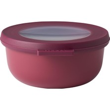 Mepal Cirqula Yuvarlak Çok Amaçlı Kase – Nordic Berry – 350 ml Hacim – Çıkarılabilir Kapaklı – Kırıl