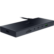 Razer USB 4 Dock - Oyun ve Üretkenlik Için 14 Bağlantı Noktalı Yüksek Hızlı Dock - Çift Ekran Desteğ