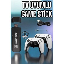 Pusat Game Stick Retro 8k Ultra Hd Video Oyun Konsolu Android Tv Özelliği - Lisinya