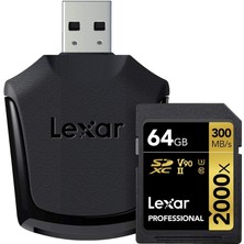Lexar 64GB 2000X Professional Sdxc Rdr Uii