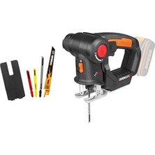 Worx WX550.9 20VOLT Profesyonel Dekupaj ve Tilki Kuyruğu Testere (Akü Dahil Değildir)