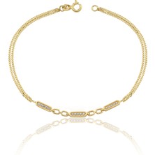 FAZ Kuyumculuk Linka Shine Altın Bileklik