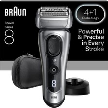 Braun Series 8 Elektrikli Tıraş Makinesi, Islak ve Kuru, Şarj Standı, 8617S