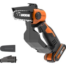 Worx WG324E 20VOLT 2.0AH Li-Ion 12CM Profesyonel Şarjlı Zincirli Testere