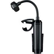 Shure Schlagzeug-Kondensatormikrofon Shure PGA98D Mit Schwanenhals Und Nierencharakteristik, Inkl. K