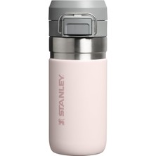 Stanley Go Quick Flip Paslanmaz Çelik Termos, Pembe Kuvars (Rose Quartz), 0.47 Litre
