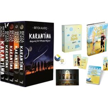 İndigo Kitap Karantina Serisi Seti-5 Kitap Takım- Ciltli Kutulu ve Çizgi Ihlali Kutulu Ciltli