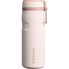 Stanley The Iceflow™ Twist & Flip Termos Su Şişesi, Pembe Kuvars (Rose Quartz), 0.47 Litre