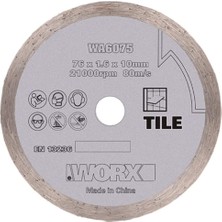 Worx WA6075 WX801 Için 76X10MM Fayans, Seramik, Mermer Elmas Kesme Diski