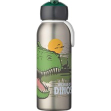 Mepal Campus Insulated Flip-Up Şişe, 350 ml Dino