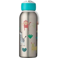 Mepal Campus Insulated Flip-Up Bottle, 350ML Animal Friends