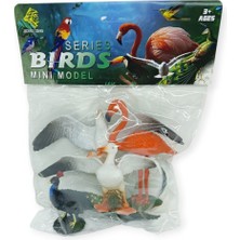 Pusat HY714-1 - Pvc De 4 Lü Kuş Figürleri 2 Ast (Lisinya)