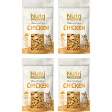 Nutri Feline Chicken & Cheese Tavuklu ve Peynirli Tahılsız Kedi Ödülü 50 Gr. x 4 Adet