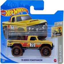 Hot Wheels Tekli Arabalar 70 Dodge Power Wagon HYX26