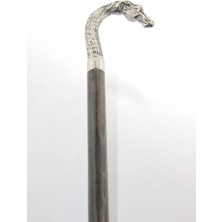 Normadia Krom At Büstü Figürlü, Şık ve Dayanıklı Dekoratif Heykel