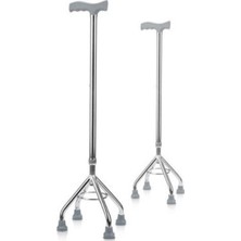 Normadia Sağlam ve Şık 4 Ayaklı Baston, Konfor ve Güvenle Kullanın