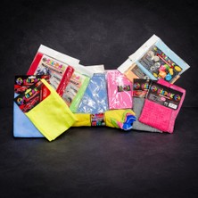 Silpak 5li Mikrofiber Bez Seti Ev Temizliği Için
