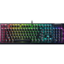 Razer Blackwidow V4 x (Sarı Anahtar) - Razer Chroma Rgb'li Mekanik Oyun Klavyesi (Sessiz Mekanik Ana