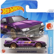 Hot Wheels - Nissan Skyline Rs [KDR30] - Hw J-Imports 1/10 - HTC40 - Short Card - Mor Metalik - Matt