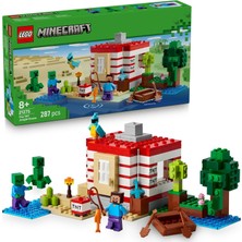 LEGO Minecraft Tnt Büyük Orman Evi 21275-8 Yaş ve Üzeri Minecraft Hayranı Çocuklar Için Video Oyunu