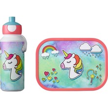 Mepal 74101 Campus Komple Okul Günü Egzersiz Veya Spor Için De Idealdir. Yemek Seti Bir Pop-Up Içece