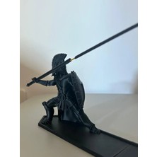 Genç 3D The Incense Warrior Tütsülük | Savaşçı Figürlü Tütsü Tutucu | Dekoratif Tütsü Standı