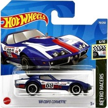 Hot Wheels Tekli Arabalar '69 Copo Corvette HCV10