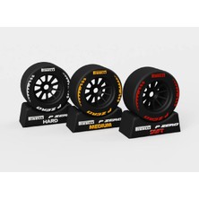 F1 2026 Pirelli Yeni Sezon Lastik Masa Biblosu 3'lü Set