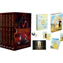 İndigo Kitap Ateşpare 5 Kitaplık Kutulu Set - Ciltli ve Çizgi Ihlali Kutulu Ciltli