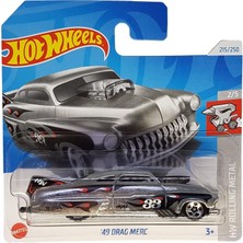 Hot Wheels - ´49 Drag Merc - Hw Rolling Metal 2/5 - HTB54 - Short Card - Ford Racing - Zamac - Matte