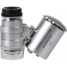 Pusat Iphone5 Için Uyumlu Kapaklı Lens Mikroskop Taşınabilir Mini Cep Boyutu LED Mikroskop NO.9882IP5II - Lisinya