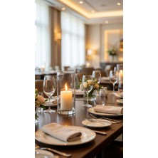 Küçük Dokunuş, Büyük Etki: 10X15 cm El Işçiliği Premium Silindir Vazo-Mumluk