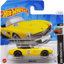 Hot Wheels - Bmw 507 - Hw Roadsters 4/5 - HTC15 - Short Card - Cabriolet - Sarı - Mattel 2024