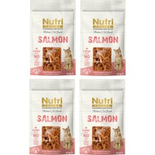 Nutri Feline Salmon Somonlu Tahılsız Kedi Ödülü 50 Gr. x 4 Adet