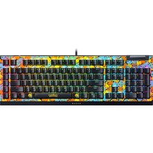 Razer Blackwidow V4 x Pokémon Edition - Mekanik Oyun Klavyesi - Chroma Rgb - Yeşil Mekanik Anahtarla