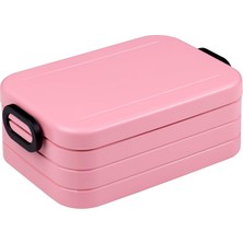 Mepal - Take A Break Midi Yemek Kutusu – To Go – 2 Sandviç Veya 4 Dilim Ekmek Için – Yemek Hazırlama