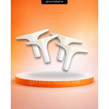 Nur Malzeme NURMALZEME Dicle Model Sert Plastik İnce Ayak