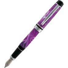 Monteverde Prima Fountain Pen Purple Swirl - B