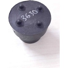 Normadia Yürüteç Baston Ucu Çift Set, Yükseklik 3cm, Taban Çapı 3,5cm, Dayanıklı ve Kullanışlı