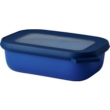 Mepal - Multi Bowl Cirqula Rectangular - Kapaklı Saklama Kabı - Buzdolabı Için Hava Geçirmez Saklama