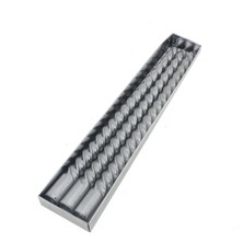 Mutlu Adım 3 Adet 25CM Şamdan Mum Varaklı Spiral