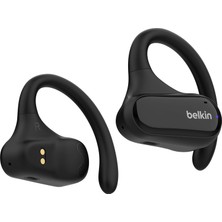 Belkin Soundform Clearfit Açık Kulak Kablosuz Kulaklık (Siyah) – Hafif Spor Tasarım, Ipx5 Suya Dayan