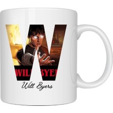 Tiwo Dijital Stranger Things Temalı Baskılı Kupalar Wıll Byers