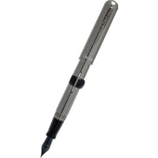 Conklin Mark Twain Gunmetal Crescent Ltd Ed (1898) Fp - F