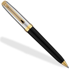 Sheaffer 337-2 Prelude Tükenmez Kalem Siyah - Paladyum Altın